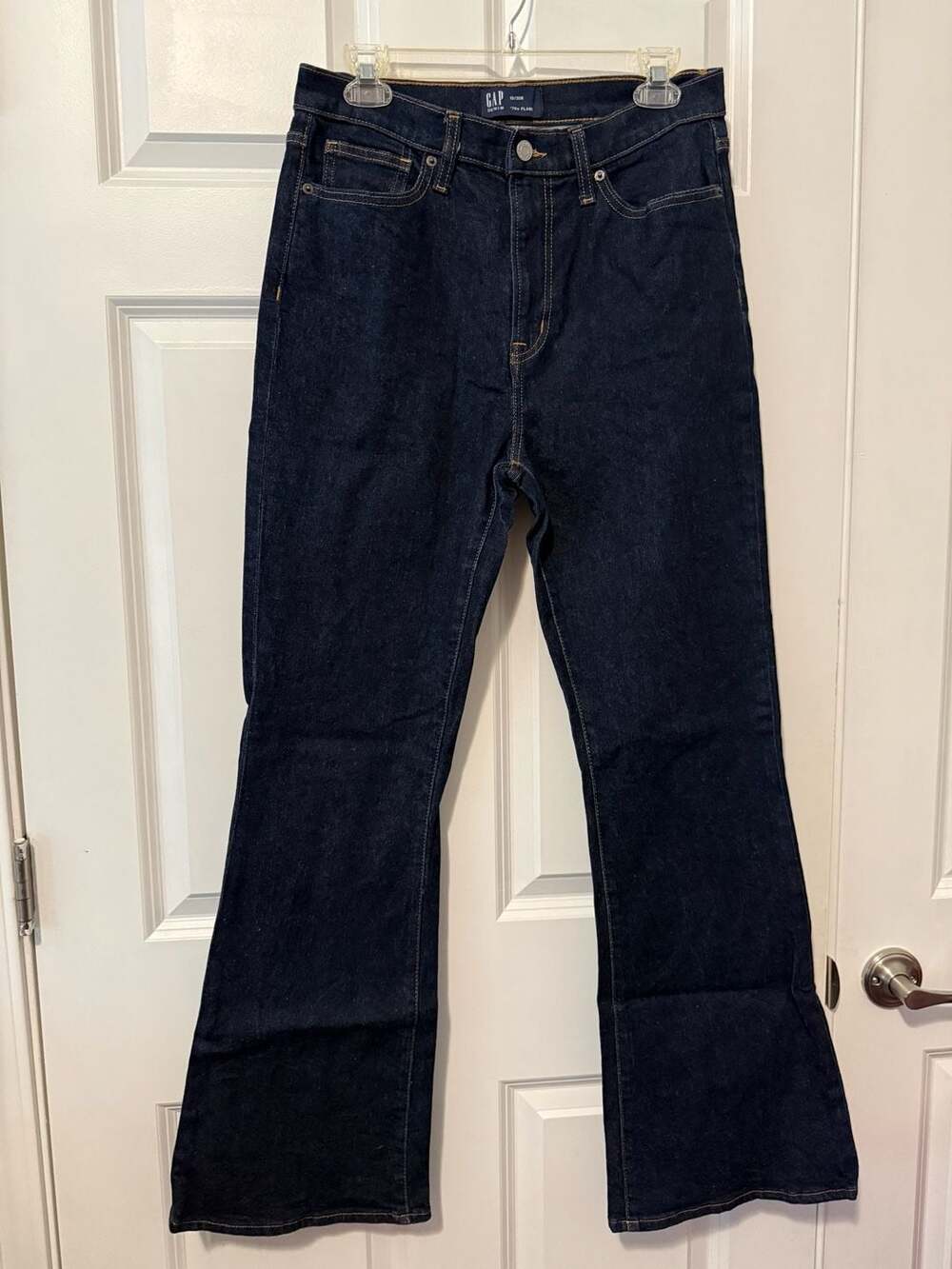 Gap Denim '70s Flare Jeans Dark Wash Size 10/30R